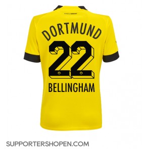 Borussia Dortmund Jude Bellingham #22 Hemma Matchtröja Dam 2022-23 Kortärmad
